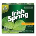 Irish Spring Bar Soap, Clean Fresh Scent, 3.75oz, PK54 14177
